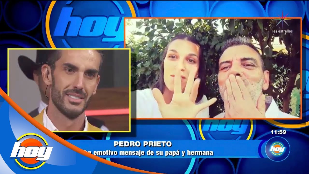 Pedro Prieto recibe mensaje de su pap&aacute; y hermana por su cumplea&ntilde;os | Hoy