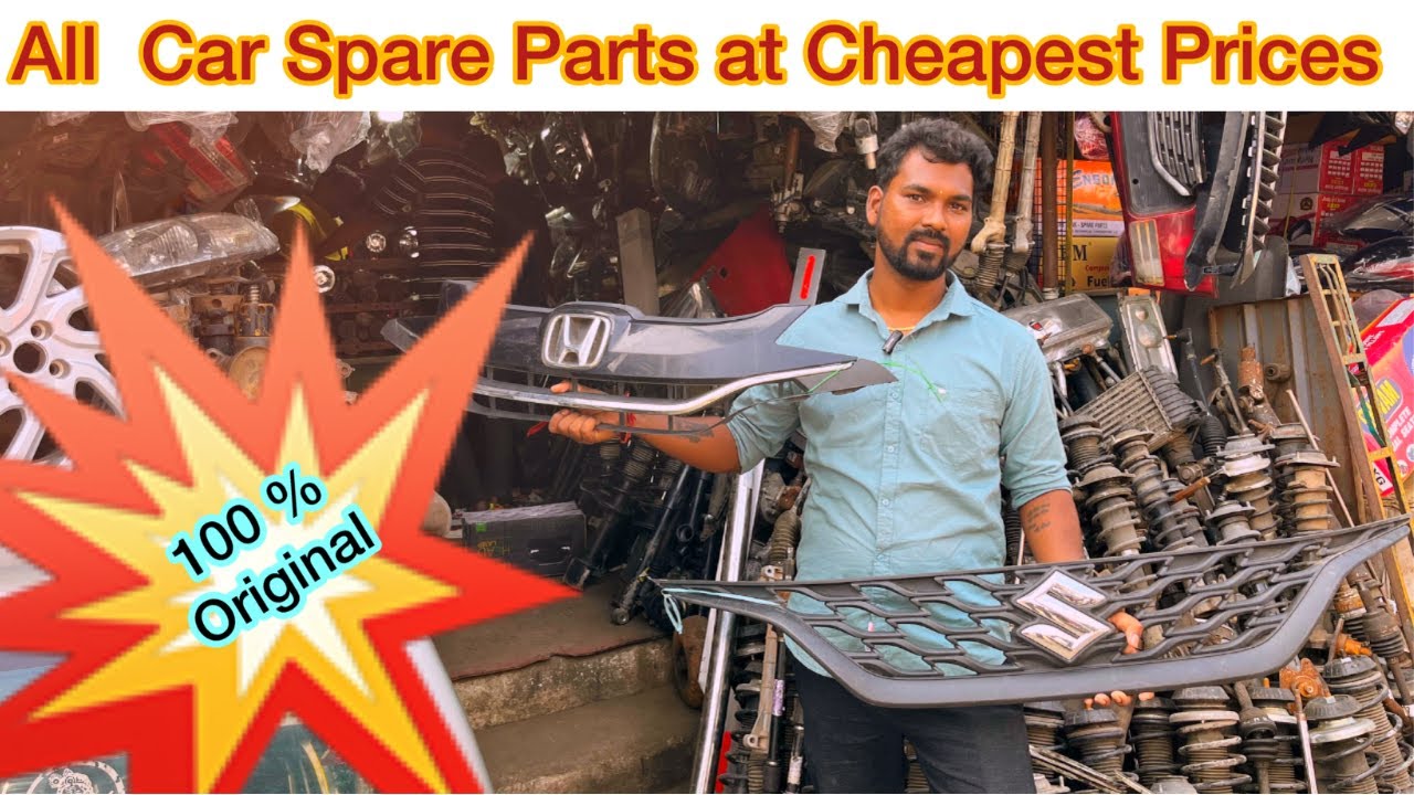 All Car Spare Parts | அனைத்து வகையான கார் உதிரி பாகங்கள் | Watch It Again | Coimbatore Old Market |