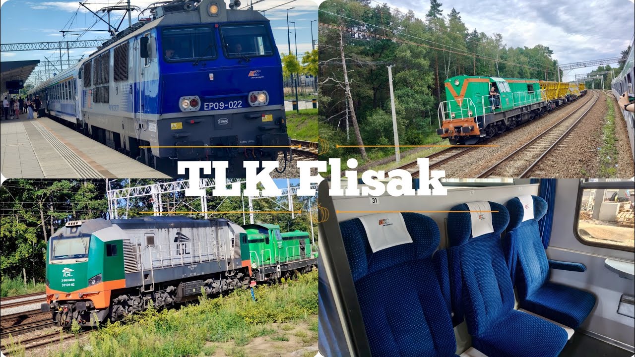 TLK Flisakiem z Katowic do Łodzi i z powrotem czyli Podróż Katowice - Łódź Kaliska - Katowice