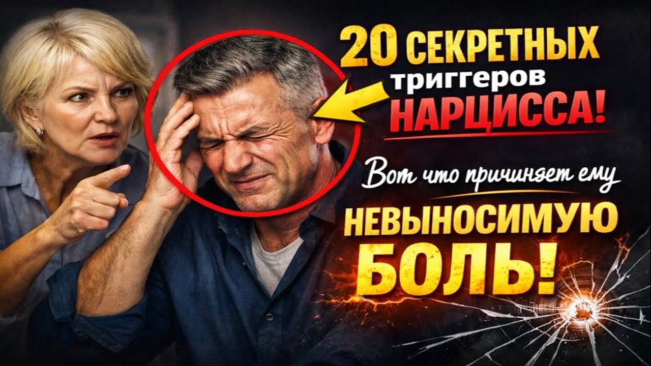 20 СЕКРЕТНЫХ триггеров НАРЦИССА: Вот что причиняет ему НЕВЫНОСИМУЮ БОЛЬ!