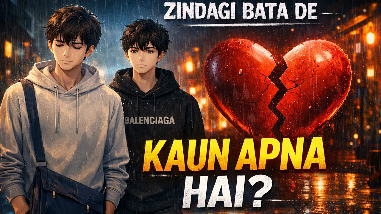 Zindagi Bata de - Kaun Apna Hai ?  🎧 Lofi song By STD BROTHERS #music 
