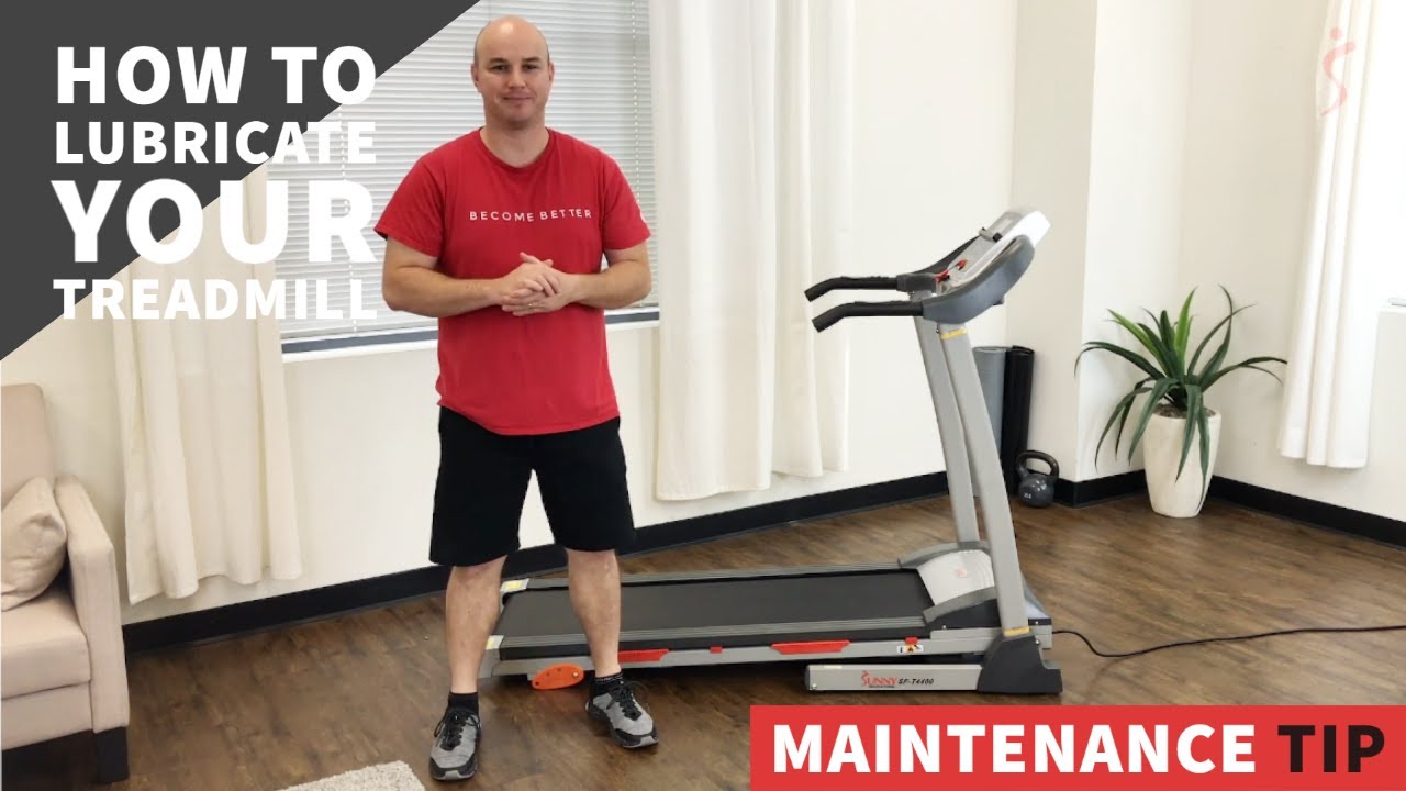 How to Lubricate Your Treadmill | Maintenance Tip