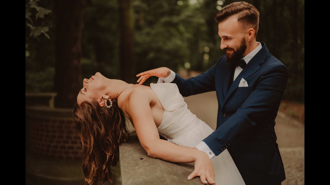 Olga i Marius Polsko-Rumuński ślub i wesele w plenerze Villa Park Julianna