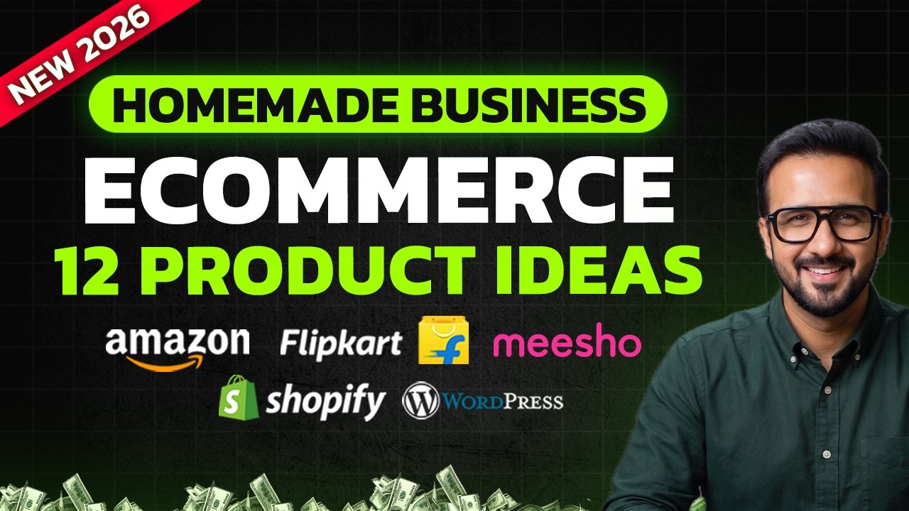 12 Small Investment Homemade Products to Sell Online 🚀 Ecommerce Business | Amazon, Flipkart, Meesho