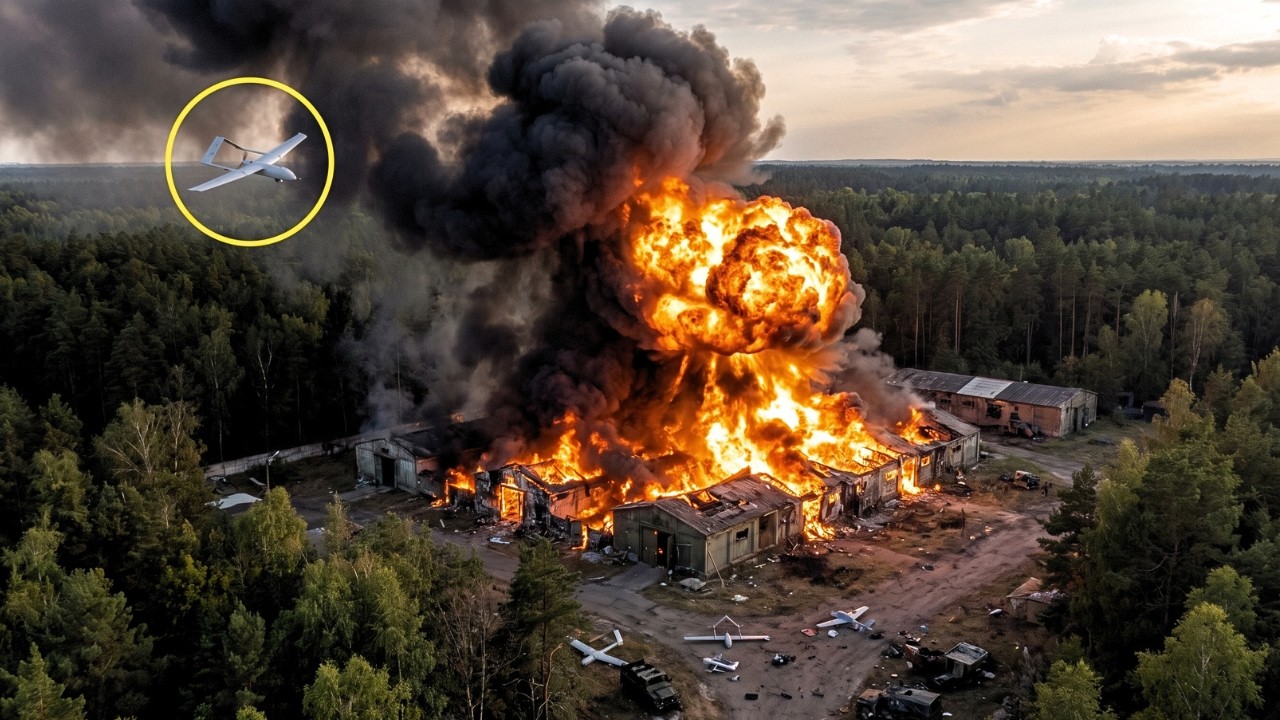 Ukrainian Drones ERASE Russia's Most Secretive Drone Supply Hub &mdash; Then THIS Happened...