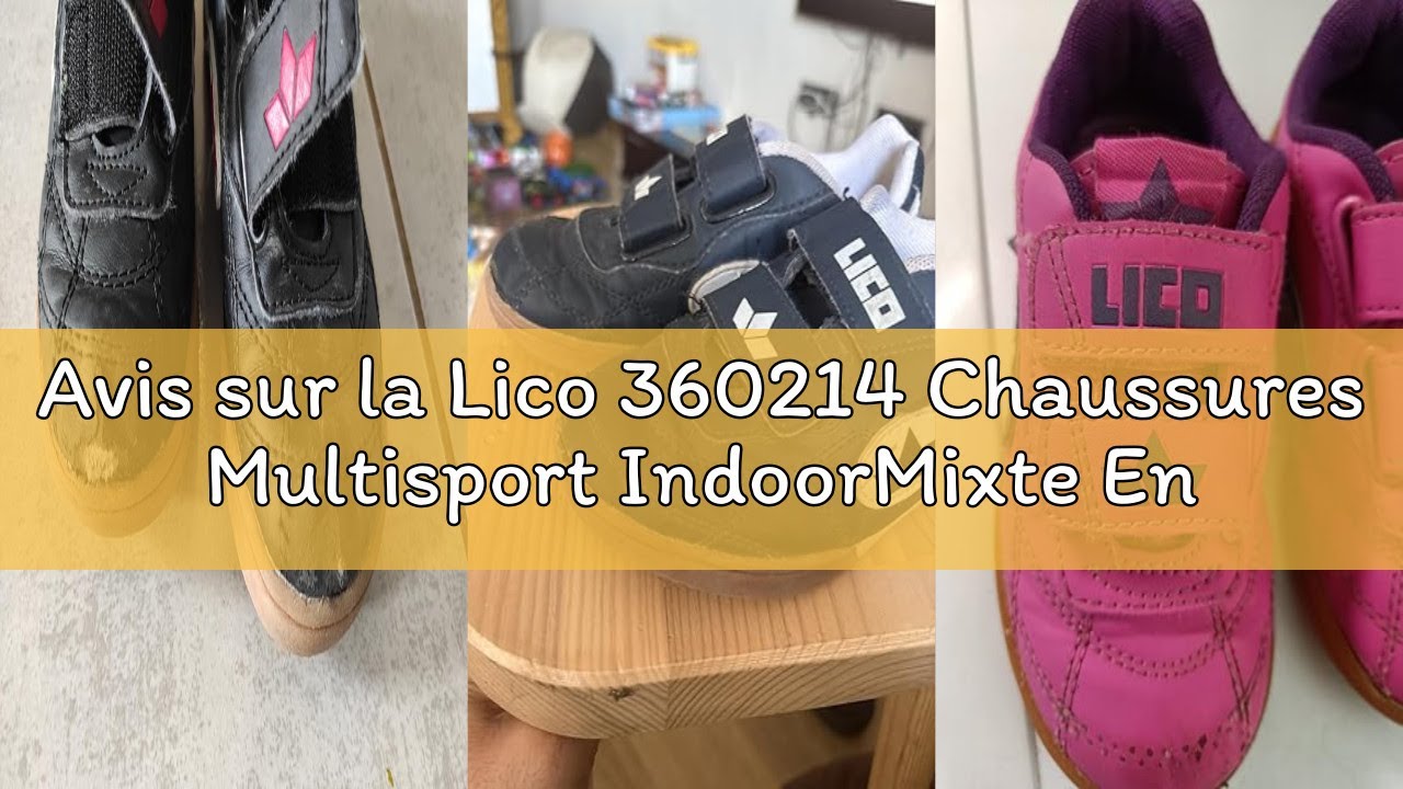 Avis sur la Lico 360214 Chaussures Multisport IndoorMixte Enfant
