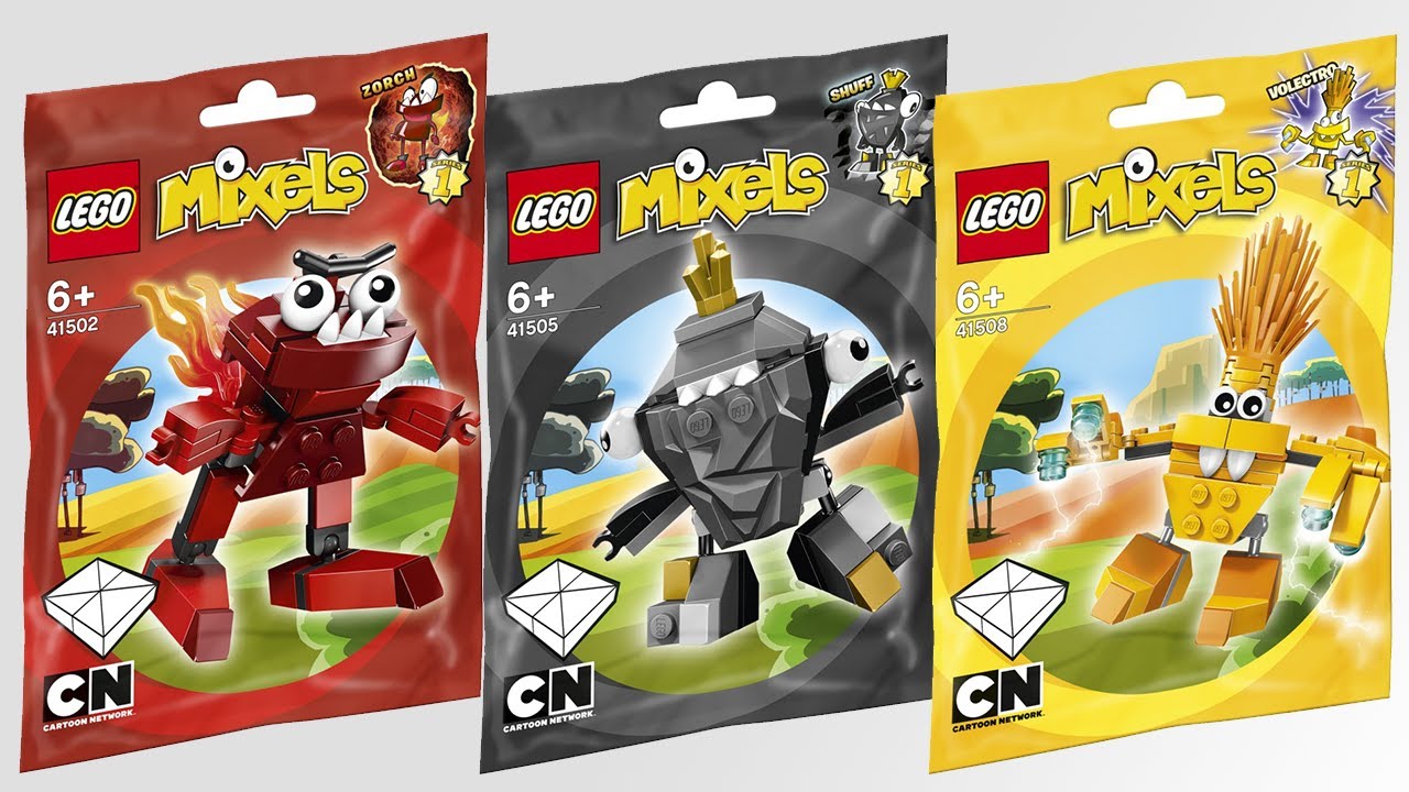 LEGO Mixels Wave 1 Set Images