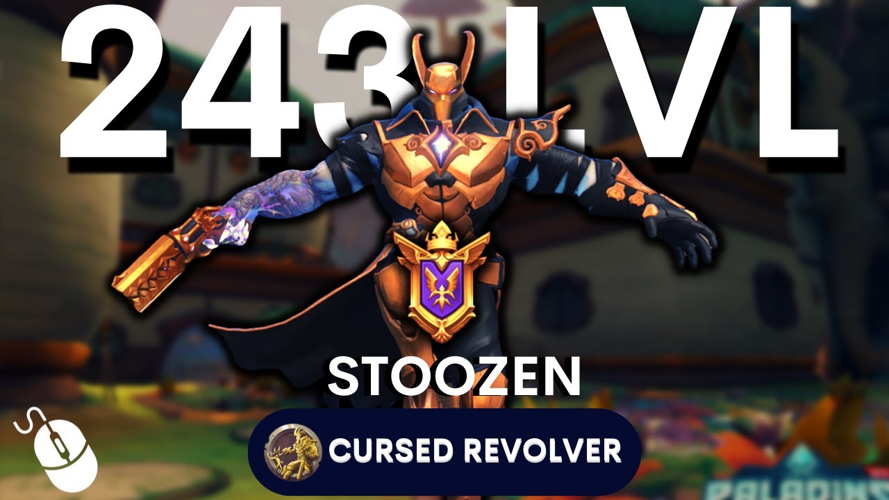 243 Lvl Pro Androxus Main Stoozen (Grand master)  Paladins Androxus Competitive