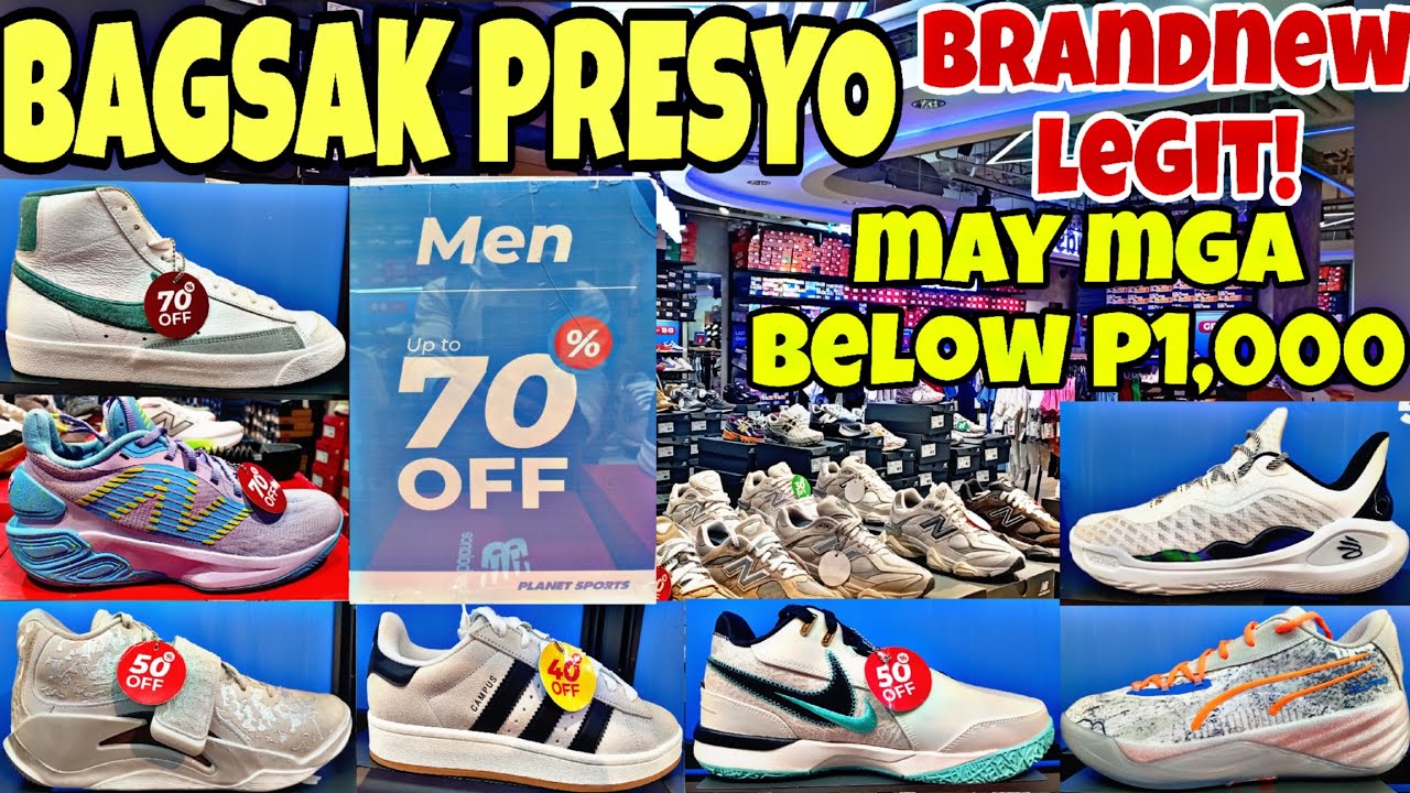 BELOW P1,000 Makakabili kana ng brandnew at legit na sapatos dito ! BIGSALE talaga