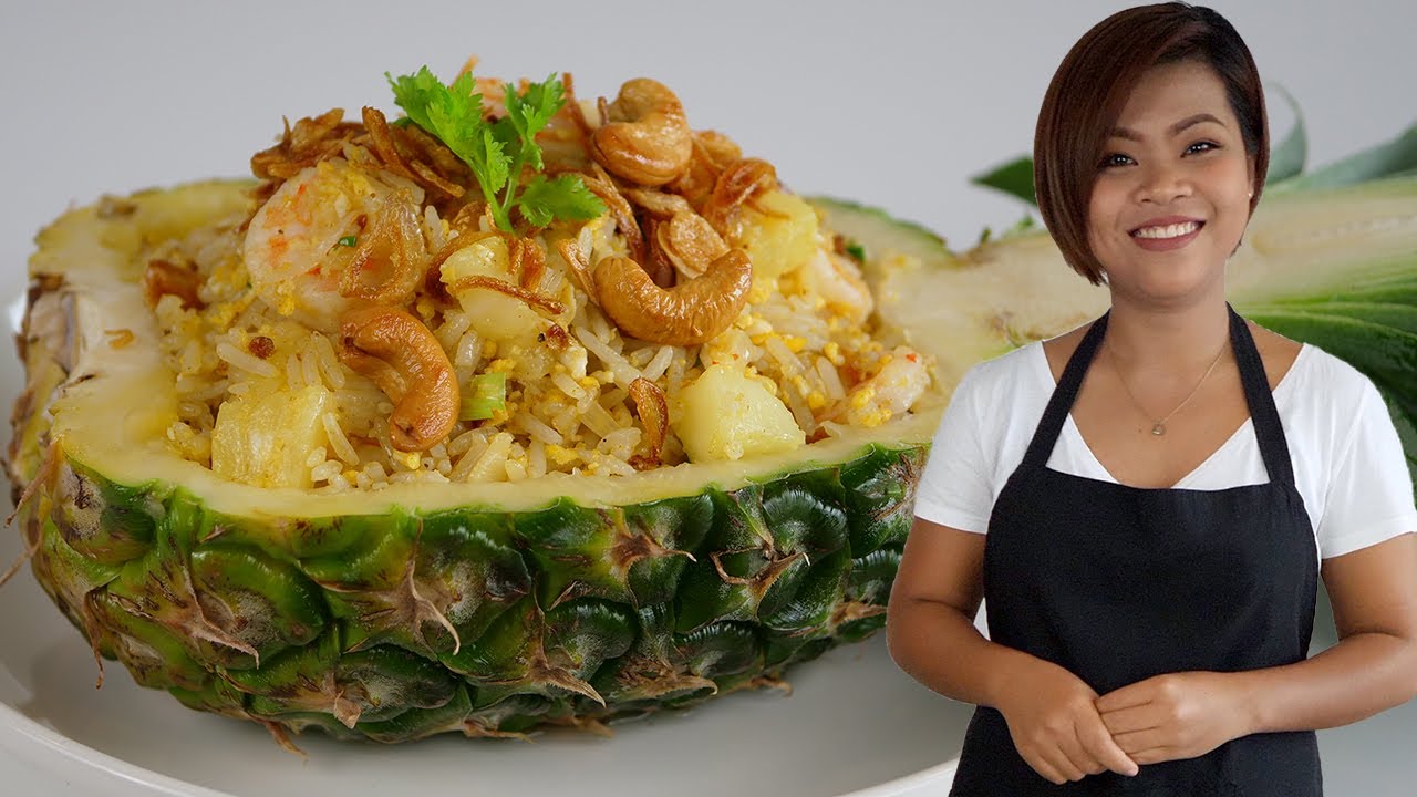 Gebratener Reis mit Ananas Rezept 🍍 Wow.