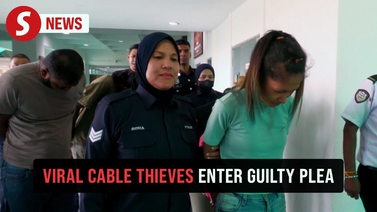 Viral cable thieves face justice: RM5,000 fine or six months behind bars