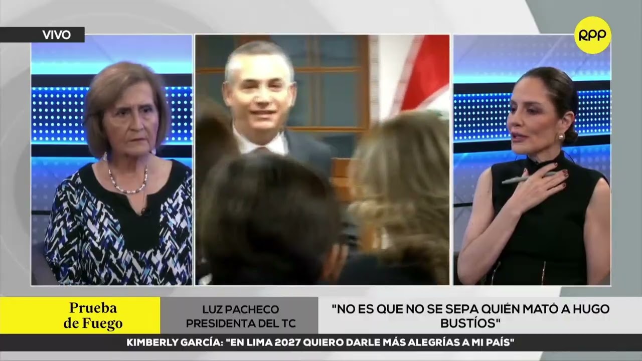 Entrevista a la presidenta del TC Luz Pacheco Zerga en Prueba de Fuego de RPP 20-02-2026