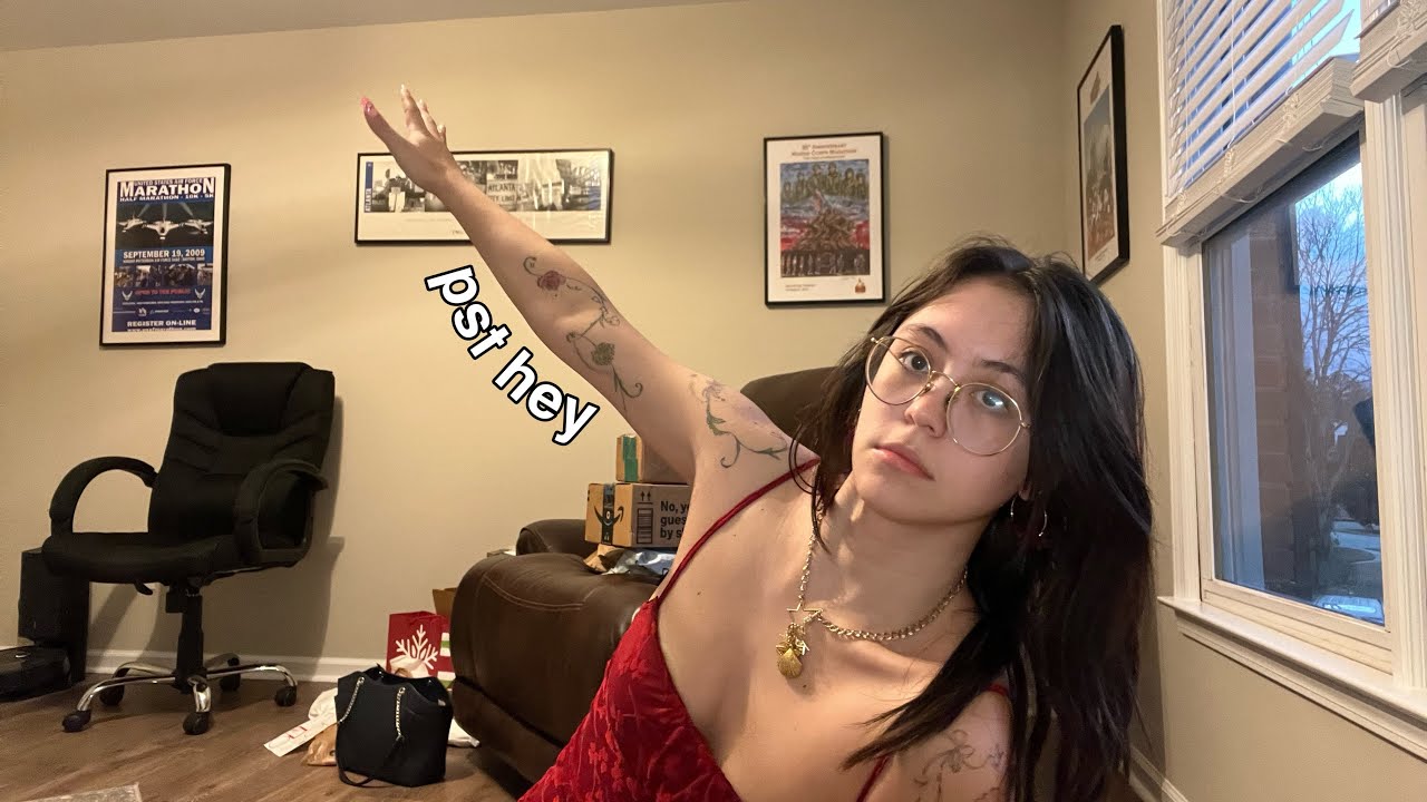 ASMR Weird Girl at a Christmas Party