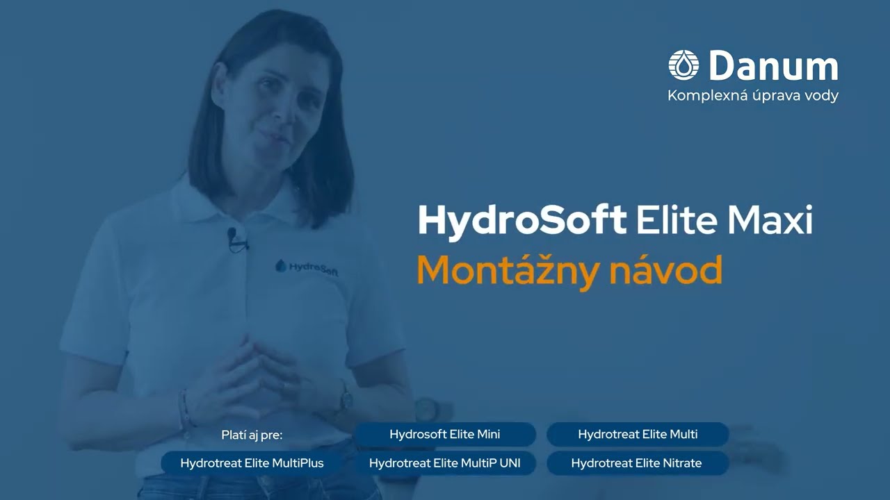 Ako nainštalovať zmäkčovač vody Hydrosoft Elite Maxi – montáž krok za krokom