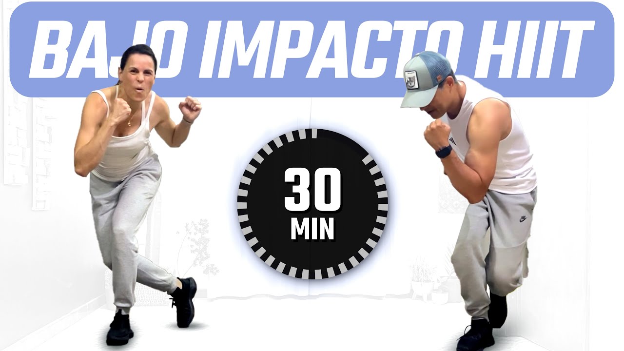 HIIT de Bajo Impacto para Principiantes: ¡Quema Grasa Sin Dañar Tus Rodillas! 30 min