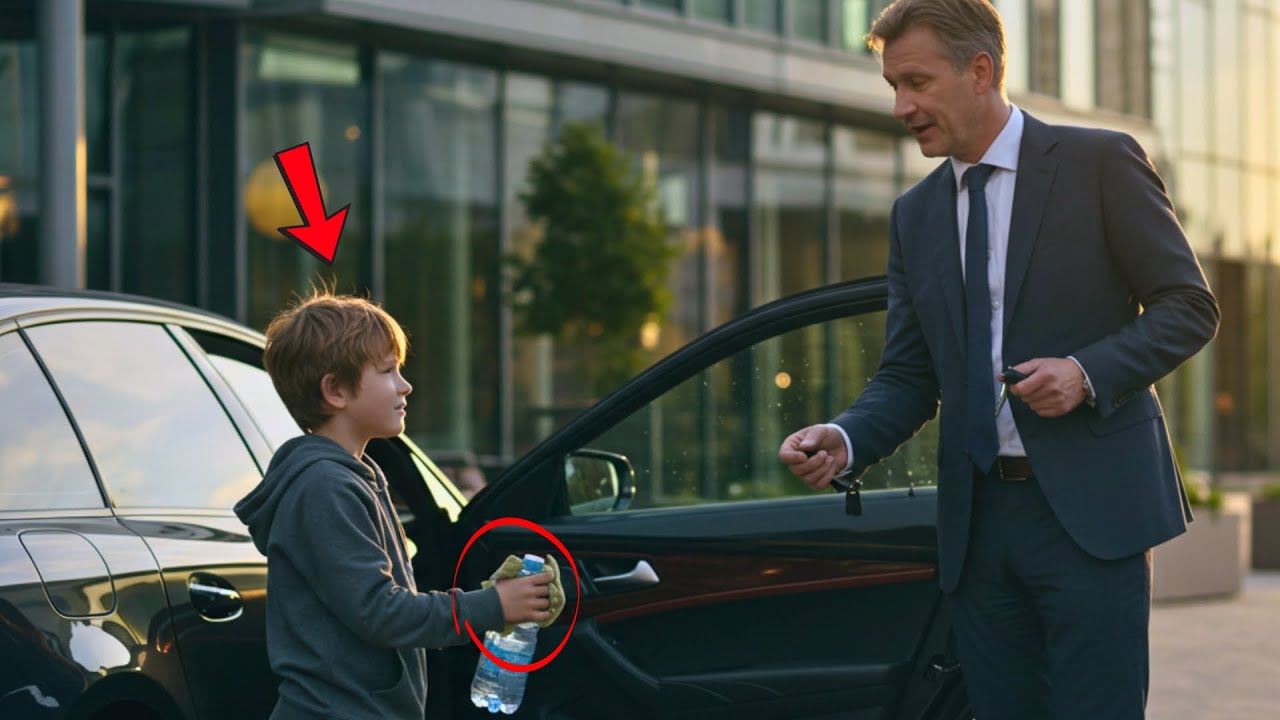 “Ako operem vaš auto, smijem li sjesti unutra na minutu?”… milijunaš se nasmije… a onda otvori vrata