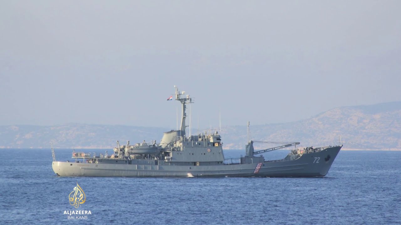 Hrvatska mornarica spašava izbjeglice