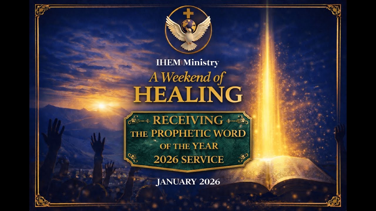 𝐈𝐇𝐄𝐌 𝐌𝐈𝐍𝐈𝐒𝐓𝐑𝐘 | 𝐑𝐄𝐂𝐄𝐈𝐕𝐈𝐍𝐆 𝐓𝐇𝐄 𝐏𝐑𝐎𝐏𝐇𝐄𝐓𝐈𝐂 𝐖𝐎𝐑𝐃 𝐎𝐅 𝐓𝐇𝐄 𝐘𝐄𝐀𝐑 𝟐𝟎𝟐𝟔 𝐒𝐄𝐑𝐕𝐈𝐂𝐄 | 𝟏𝟏𝐓𝐇 𝐉𝐀𝐍𝐔𝐀𝐑𝐘 𝟐𝟎𝟐𝟔
