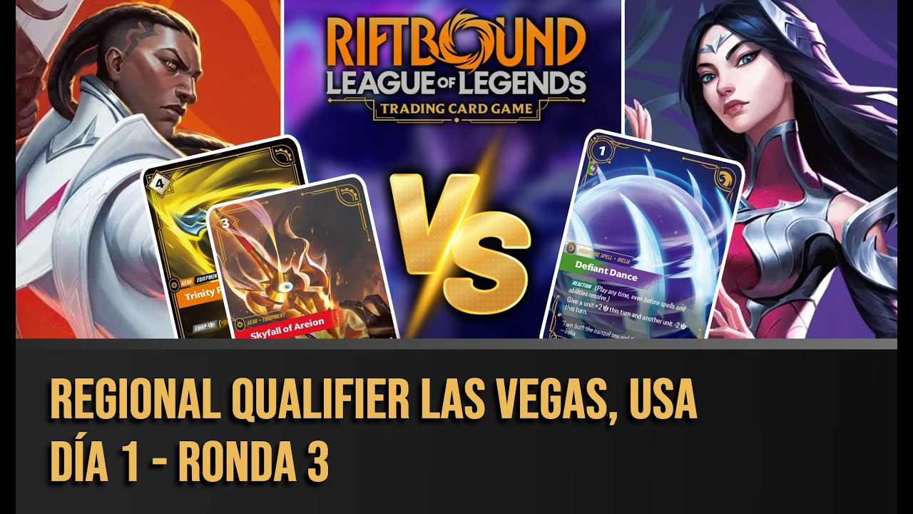 Riftbound Regional Qualifier Vegas | Irelia Vs Lucian | Ronda 3