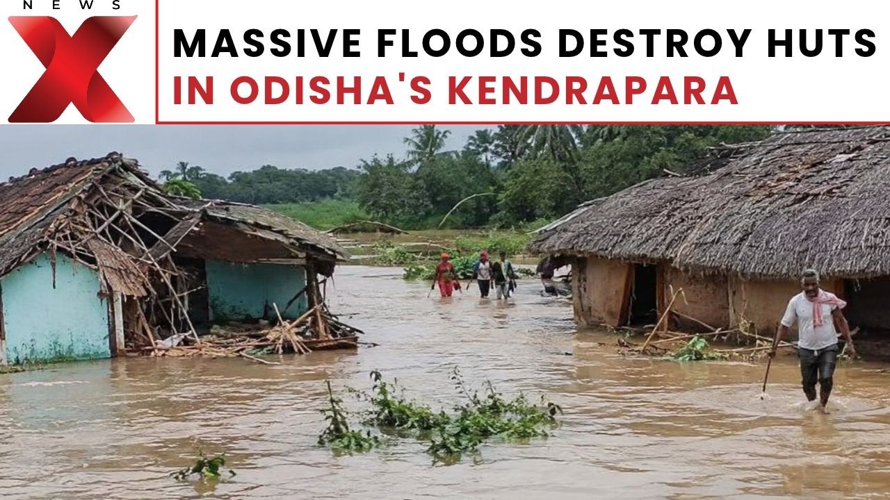 Kendrapara Floods: Raging Waters Destroy Huts, Families Left Homeless in Odisha | NewsX