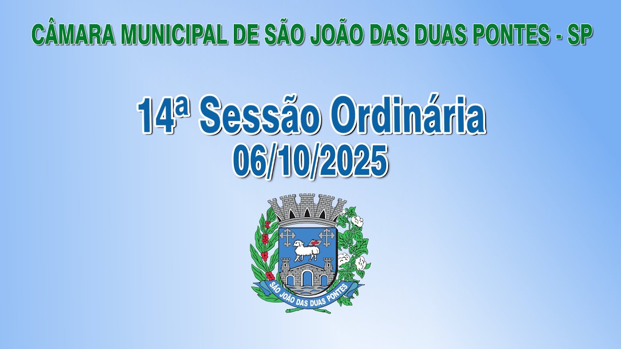 14ª Sessão Ordinária - 06/10/2025