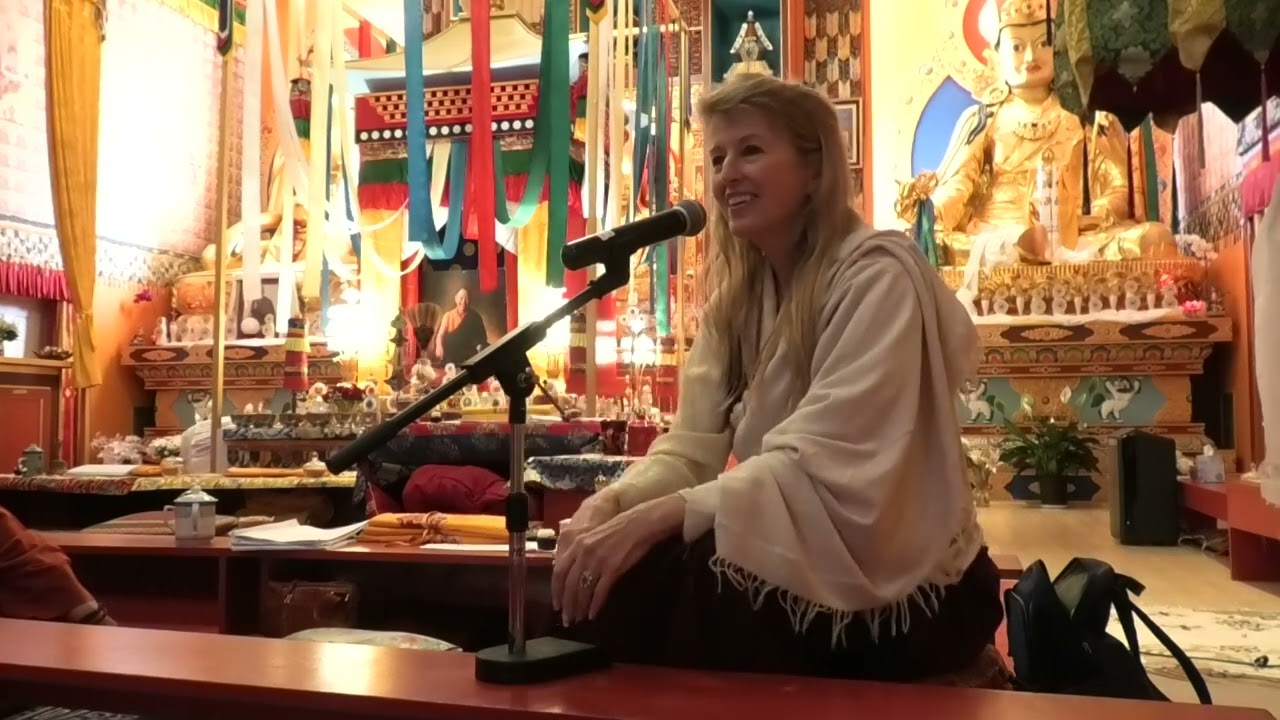 May 15, 2023 Sangye Khandro continues her talk about the early years with Ven  Gyatrul Rinpoche