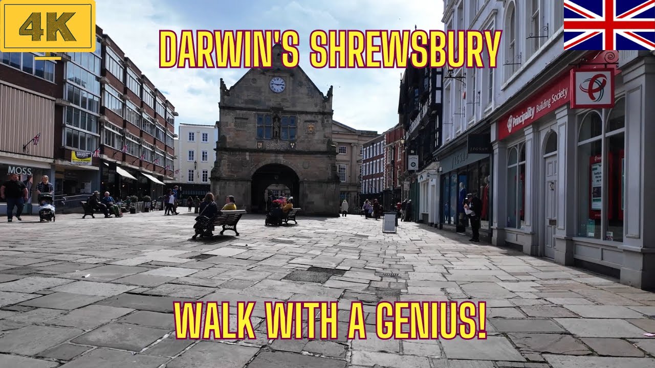 Beautiful Shropshire: A Walking Tour of Charles Darwin's Shrewsbury (Part 1)