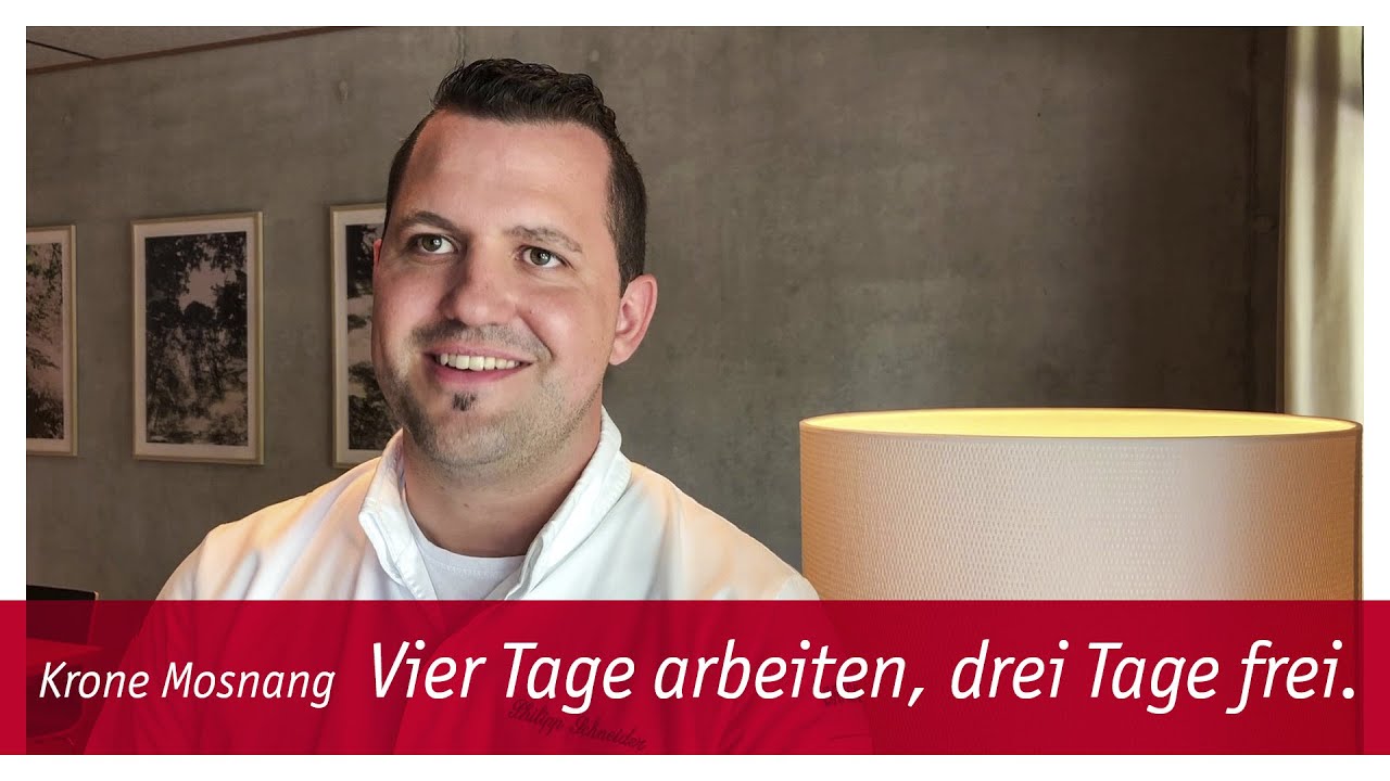 Krone Mosnang: 4 Tage arbeiten, 3 Tage frei – ist das die Zukunft in der Profiküche?