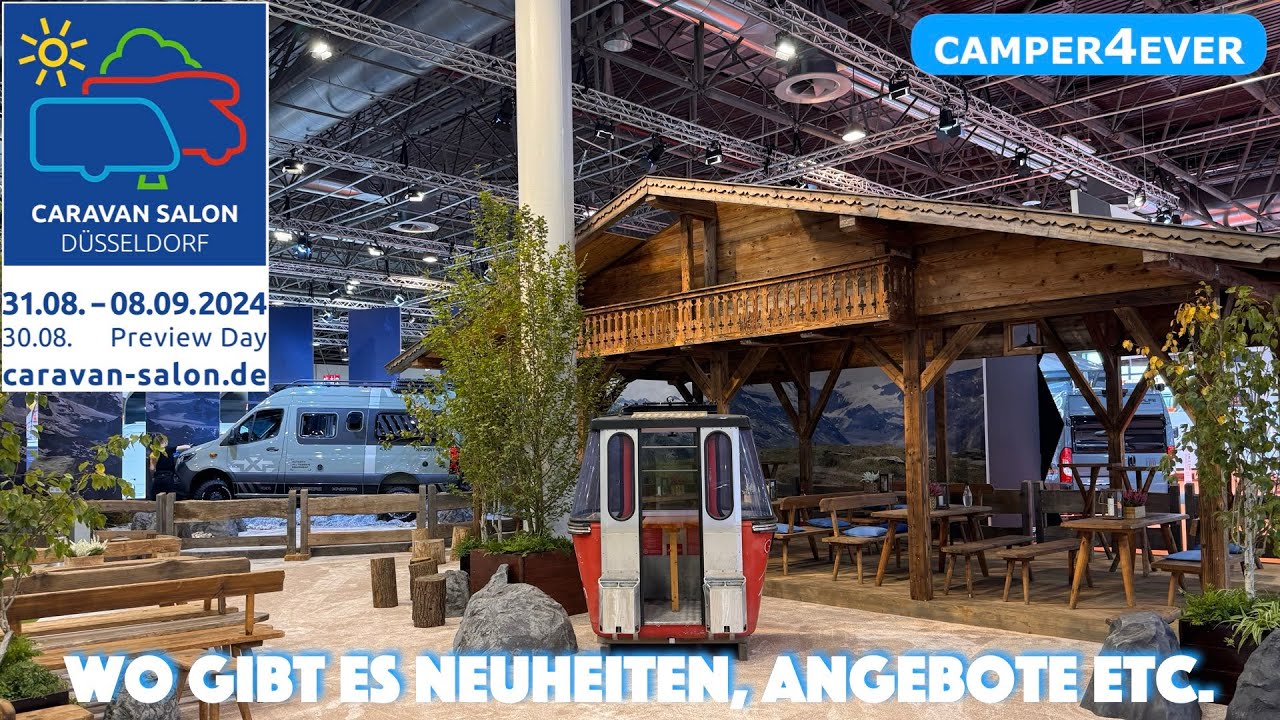 Grosser CARAVAN Messe-Rundgang I Caravan Salon 2024 I alle Hersteller und Neuheiten und vieles mehr