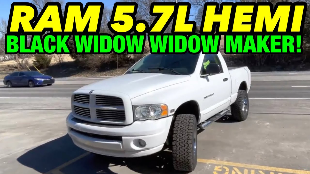 2005 RAM 1500 5.7L HEMI V8 Exhaust w/ BLACK WIDOW WIDOW MAKER!