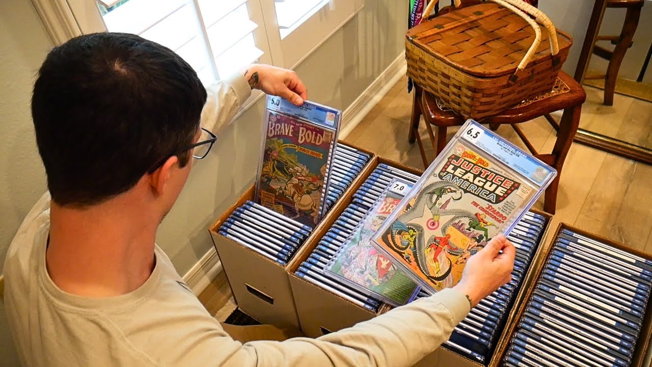 Lifelong Comic Collector Donates His CGCs Magazines & Keys!
