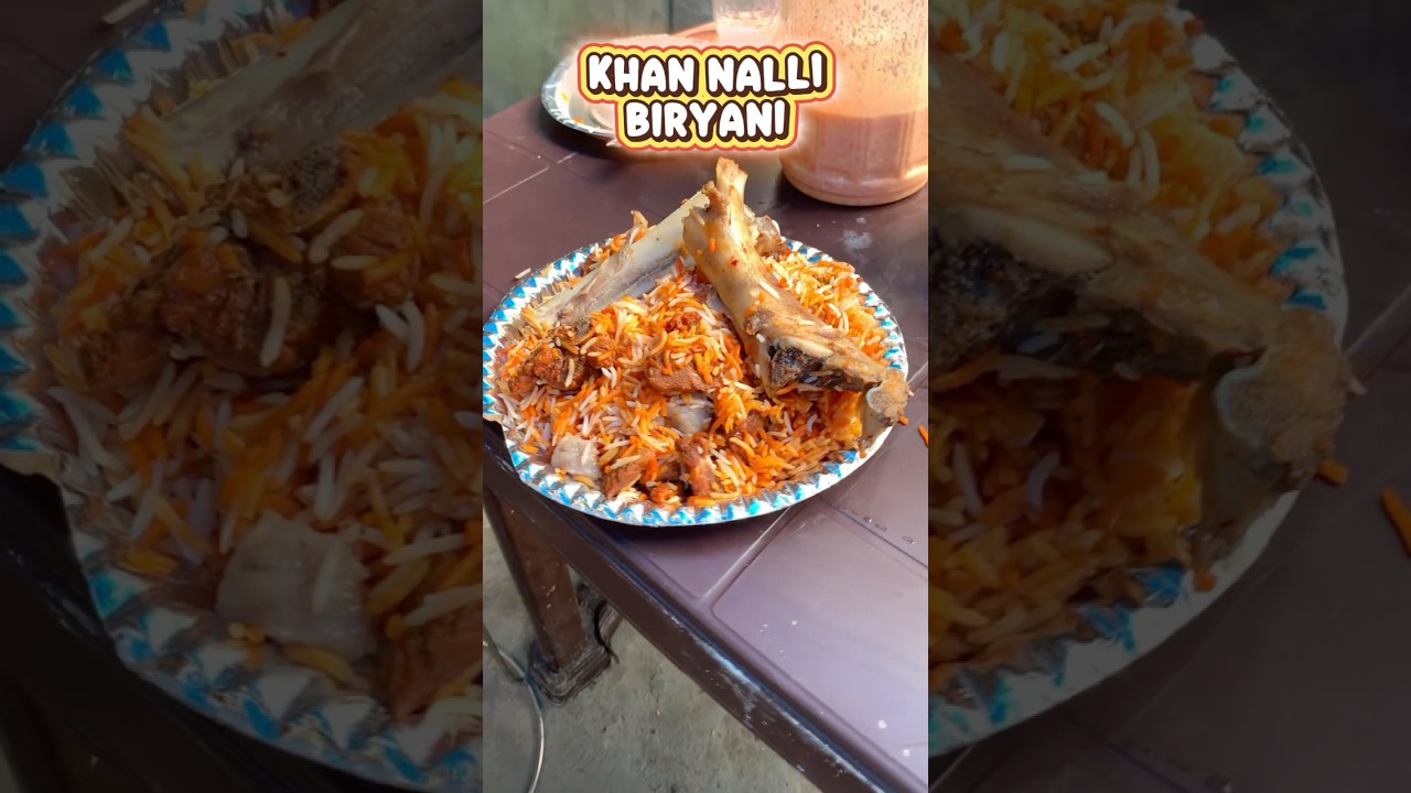 Khan Nalli Biryani | Qureshi Nagar #nallibiryani #food #streetfood #olddelhi