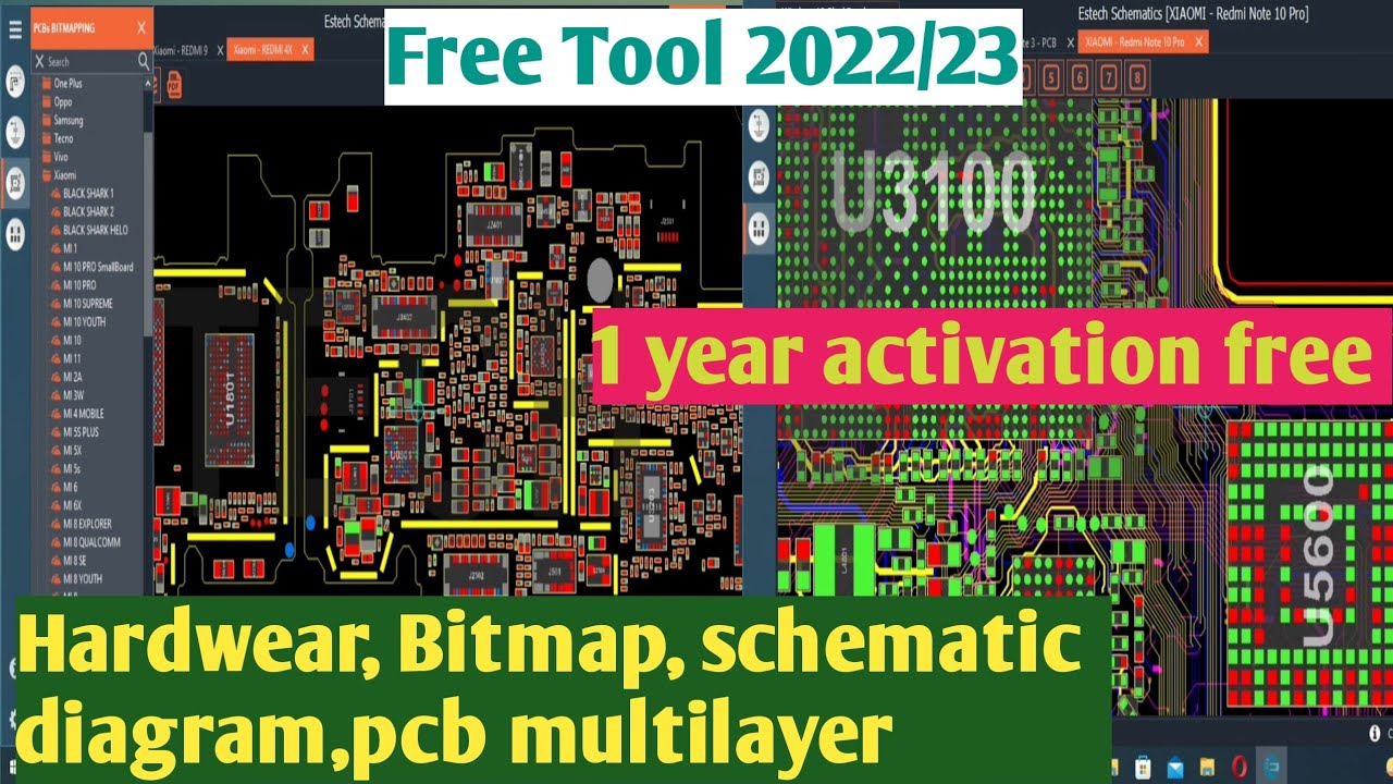 free Bitmap,schematic diagram, hardwear solution,pcb multilayer tool!! #JPMOBILECARE #EASYSOLOUTION