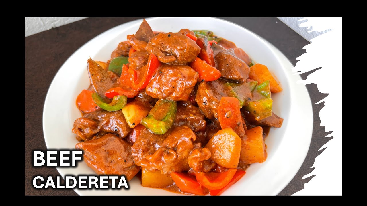 KALDERETANG BAKA na may Gata | Beef Caldereta with Coconut Milk Recipe