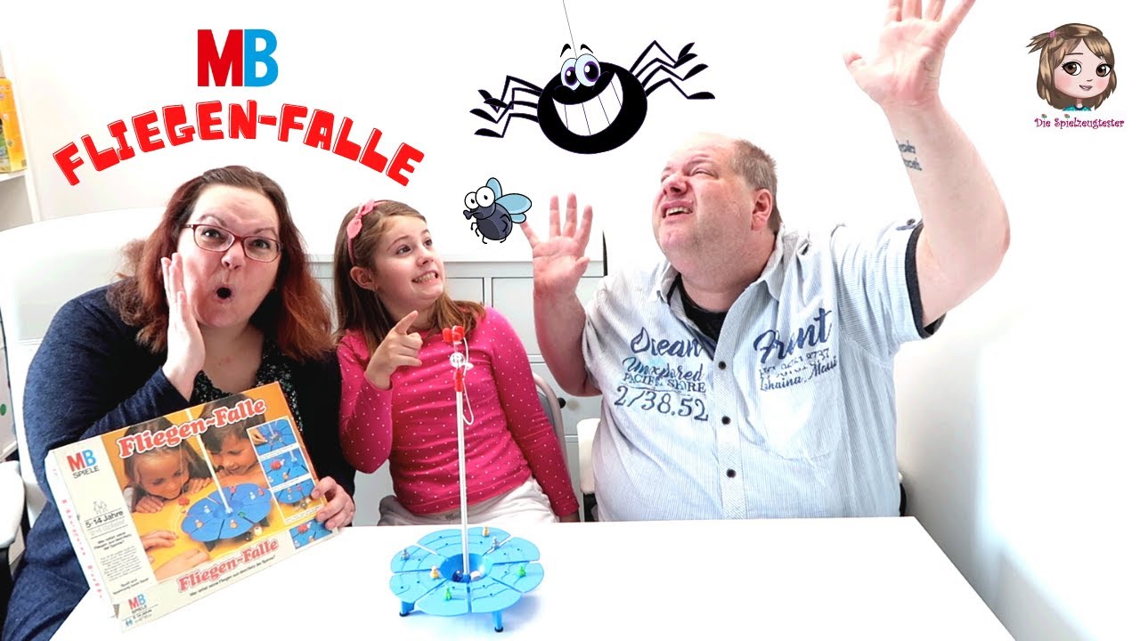 FLIEGEN FALLE 🕷🕸 Arme Fliegen werden von der bösen Spinne gefangen | MB Retro Aktionsspiel