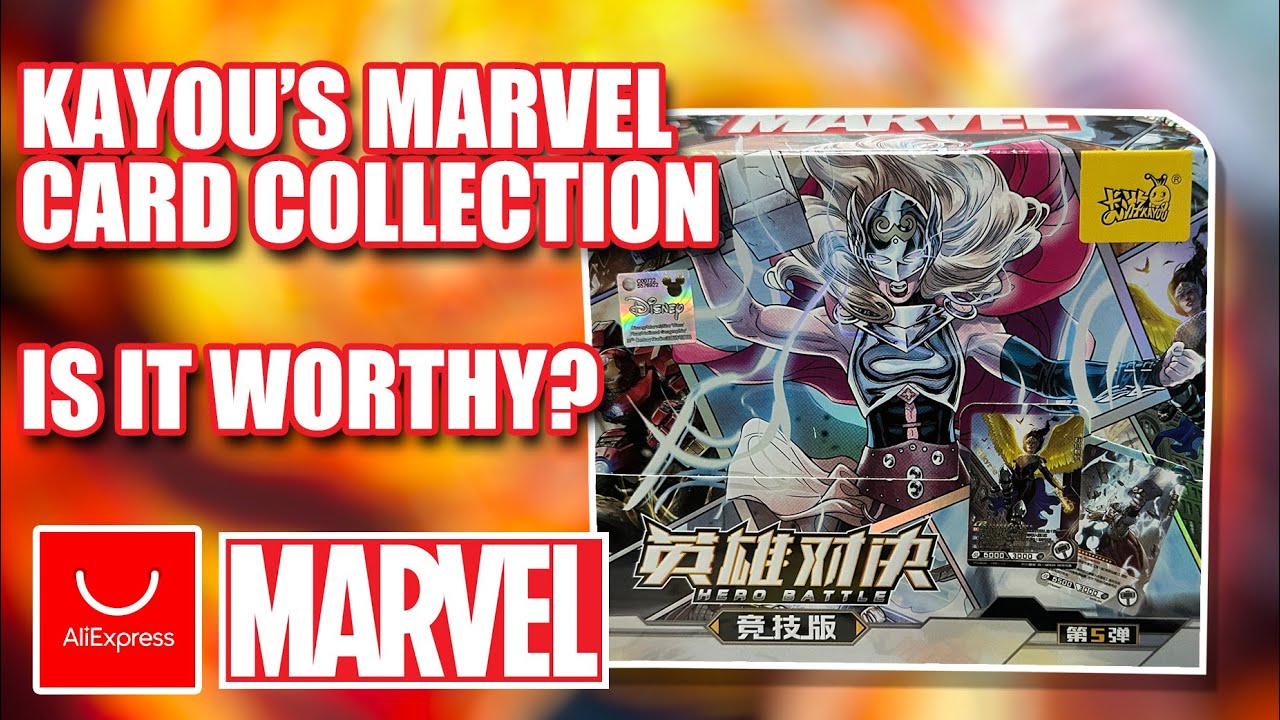 KAYOU'S MARVEL CARD COLLECTION | MARVEL HERO BATTLE CARD COLLECTION