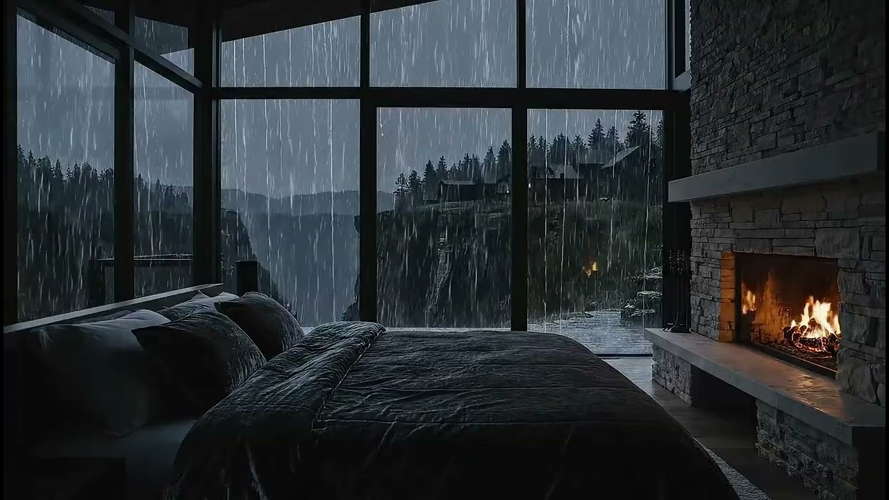 432Hz Deep Sleep & Anxiety Relief with Rain – Calm Nervous System & Relax Mind