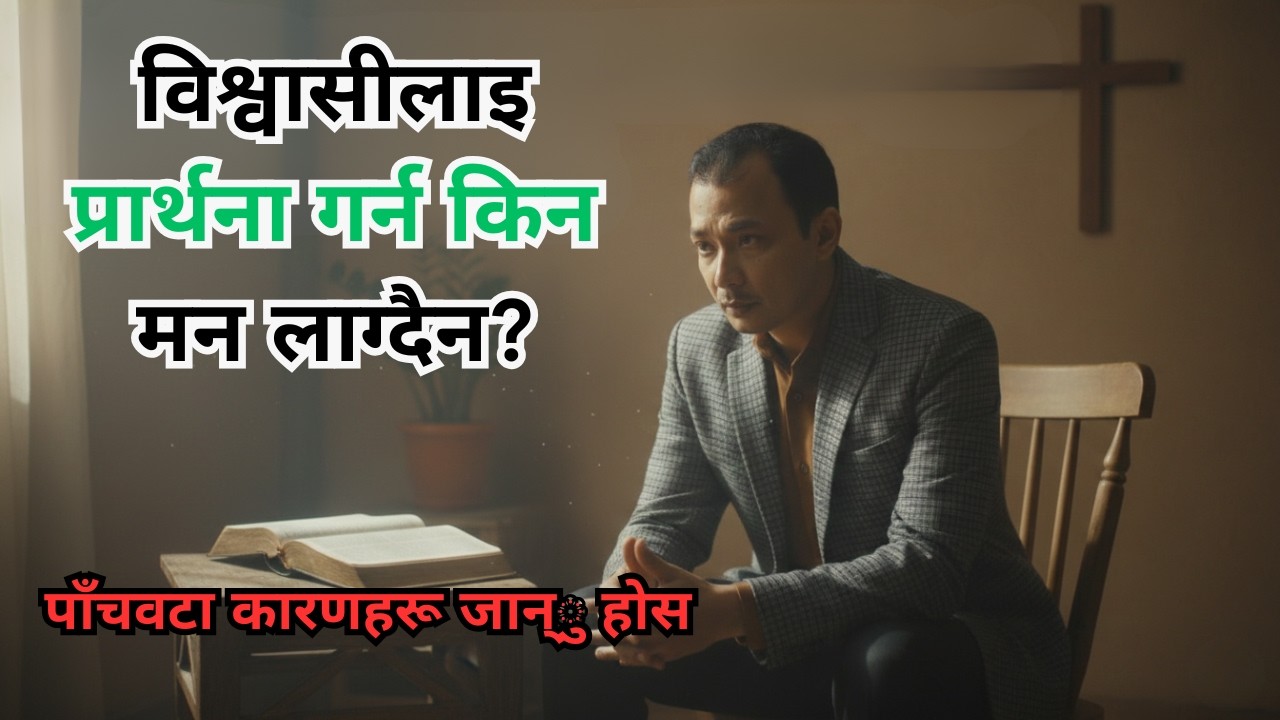 विश्वासीलाइ प्रार्थना गर्न किन मन लाग्दैन/ Nepali Christian Message ।  Christian / Ps .Kiran Rokka