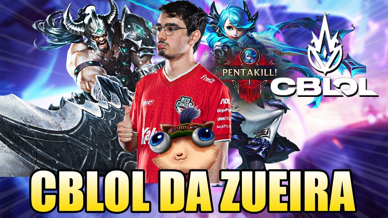 VIRADA INACREDITÁVEL E PENTAKILL DO GUIGO - CBLOL DA ZUEIRA