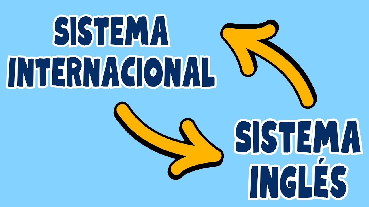 Conversión de unidades entre el Sistema Inglés y el Internacional