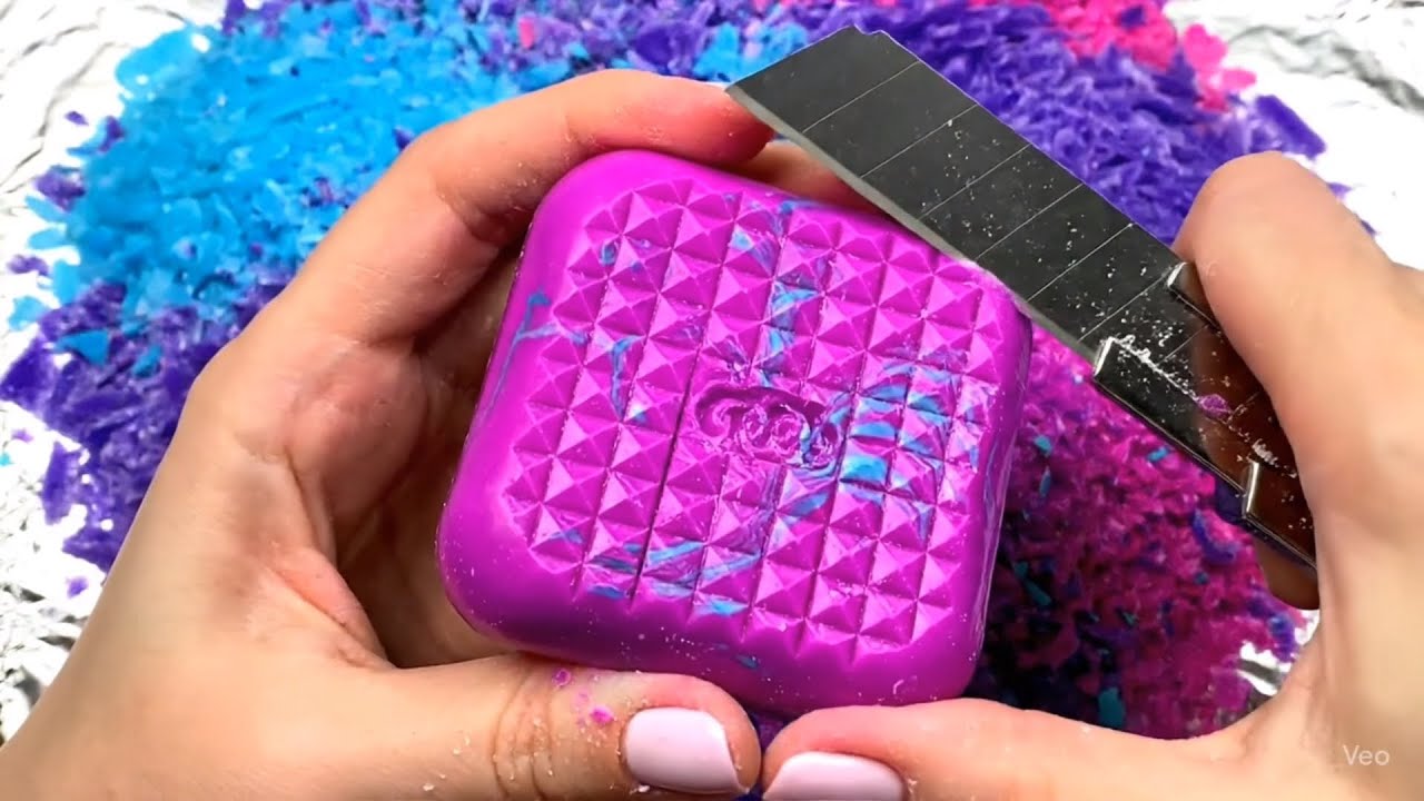1 Minute of Satisfying Futuristic Soap Cutting 🌆✨| AI Carving Compilation (No Talk ASMR)   