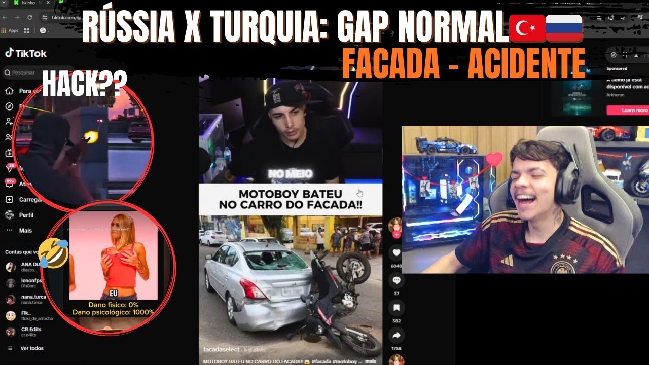 TURQUIA WIPOU A RUSSIA | MOTOBOY BATEU NO FACADA | EDITS- BKINHO 