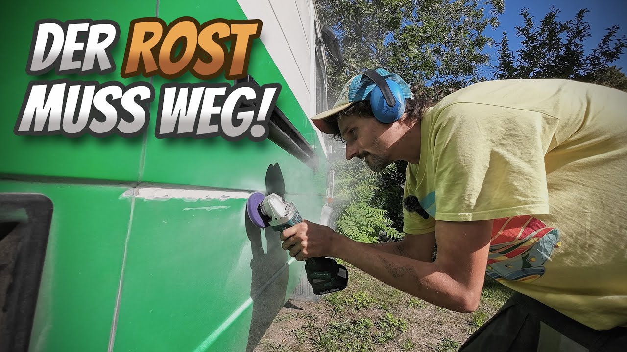 Lieber zu früh als zu spät ☝️ Rostbehandlung und Überraschung unterm Spachtel