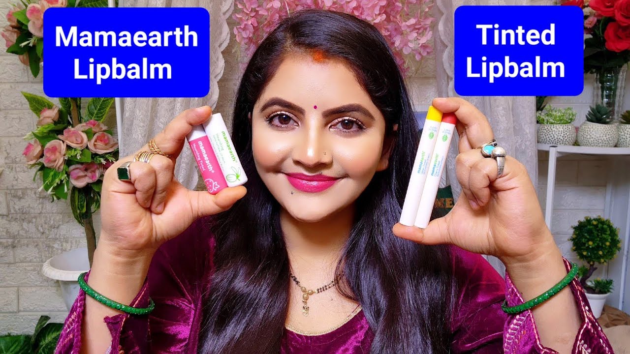 Mamaearth tinted lipbalm for Dry chapped flaky lips | RARA | affordable lipbalm for teenagers |