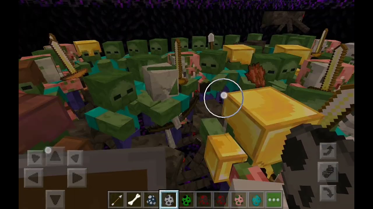 Mincraft da 100 zombi VS ben