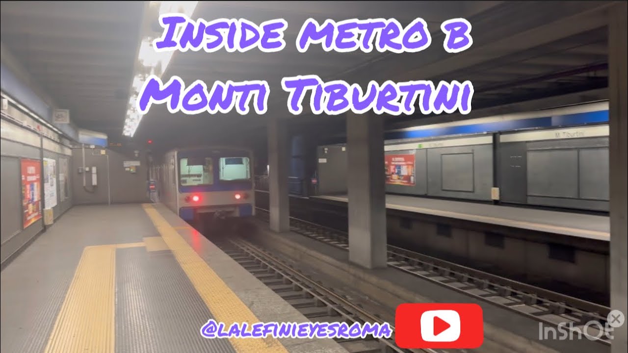 METRO MONTI TIBURTINI TOUR| MetroB à Rome| SUBSCRIBE @lalefinieyesroma |visit Rome lifestyle 😊