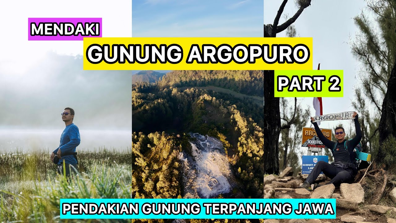 MENUJU PUNCAK ARGOPURO DAN DANAU TAMAN HIDUP || Pendakian Gunung Argopuro Part 2