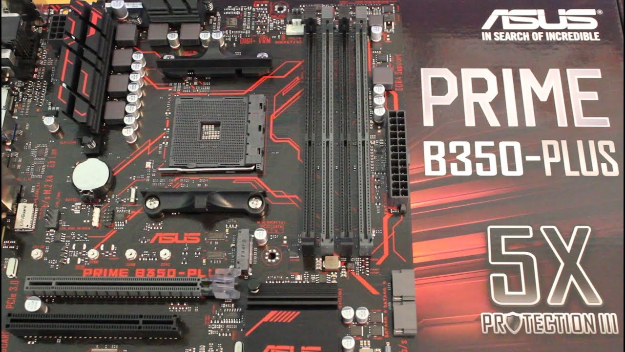 Asus Prime B350 Plus Motherboard Review - It's Only Okay