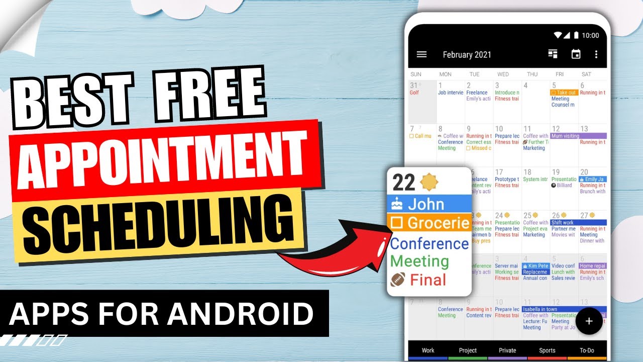 3 Best Free Appointment Scheduling Apps for Android | Appointment Booking App ✅