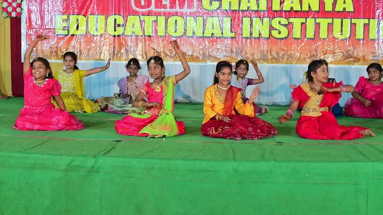 Cute Dance performance by our 3rd class girls @slmchaitanya6463 @AnnualDay2026